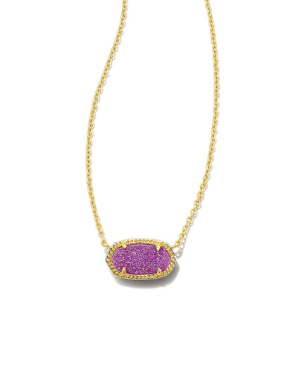 Kendra Scott Elisa Pendant Necklace - 14k Gold Plated Delicate Fashion Jewelry for Women