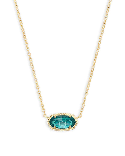 Kendra Scott Elisa Pendant Necklace - 14k Gold Plated Delicate Fashion Jewelry for Women