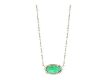 Kendra Scott Elisa Pendant Necklace - 14k Gold Plated Delicate Fashion Jewelry for Women
