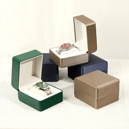 New PU Leather Watch Box High-end Watch Jewelry Packaging Box Storage Display Gift Box