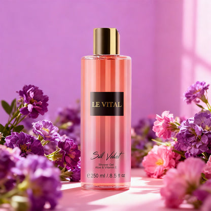 Shower Gel - Genuine Attraction&Shower Gel - Silk Velvet 8.5fl.oz, 250ml 12, Master