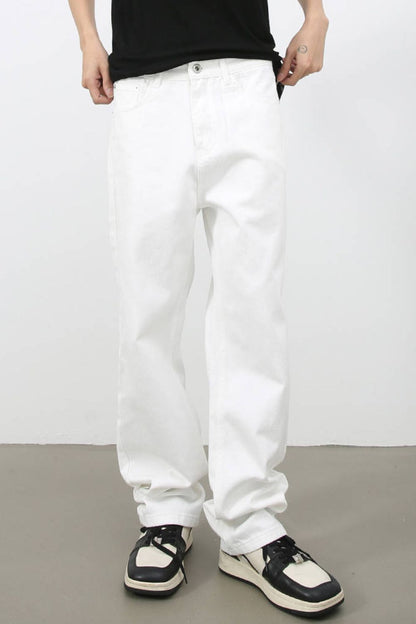 Men's Mid Rise Jeans with Pockets
