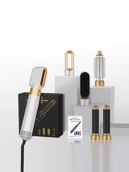 5-in-1 Interchangeable Hot Air Brush