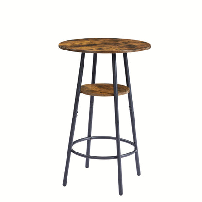 Round Bar Stools With Shelves