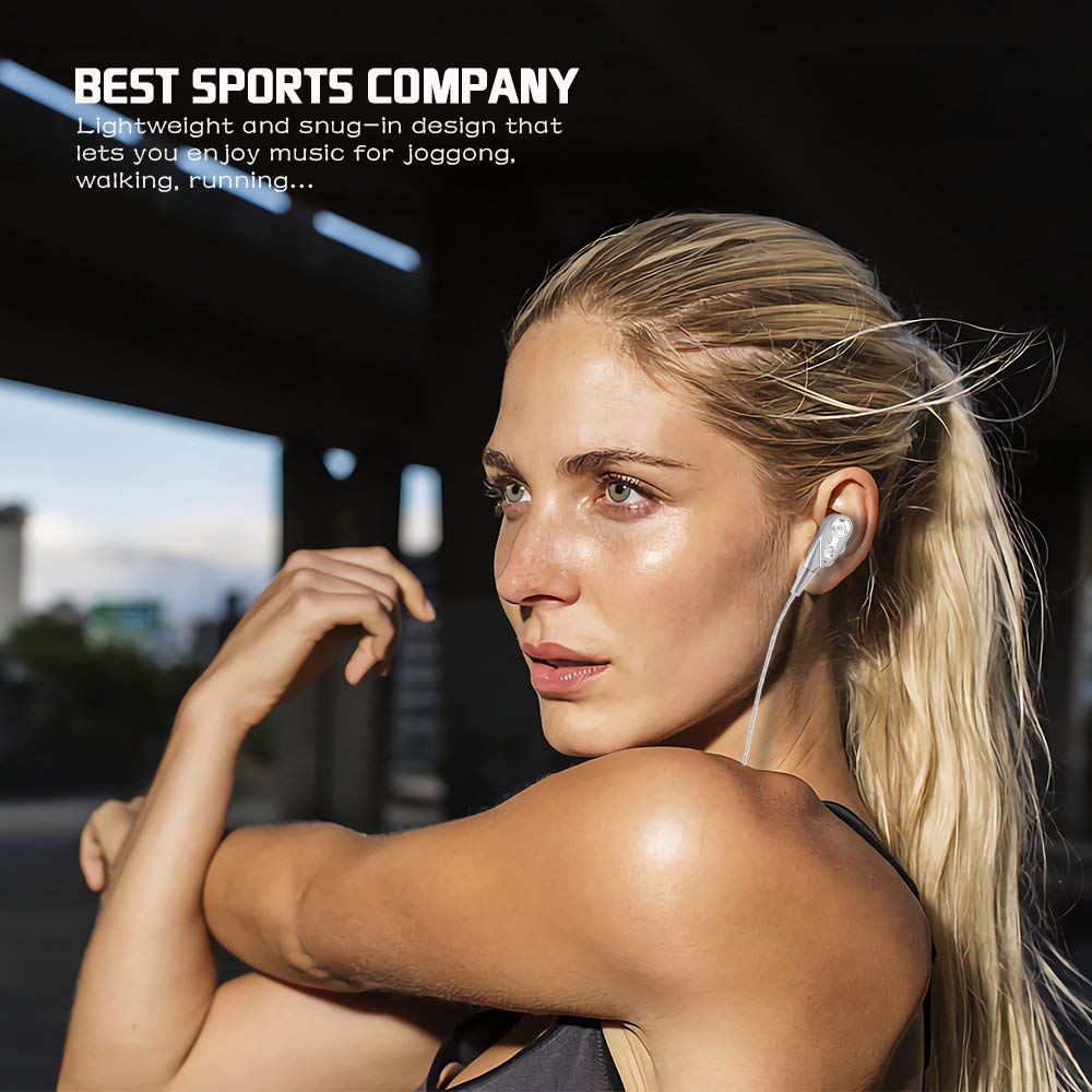 Dual Drive Stereo Wired Earphone In ear Headset Earbuds Bass Earphones For IPhone Samsung 3.5mm Sport Gaming Headset With Micoup