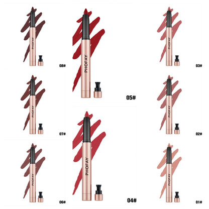 PHOFAY MATTE LIP LINER LIPSTICK PEN