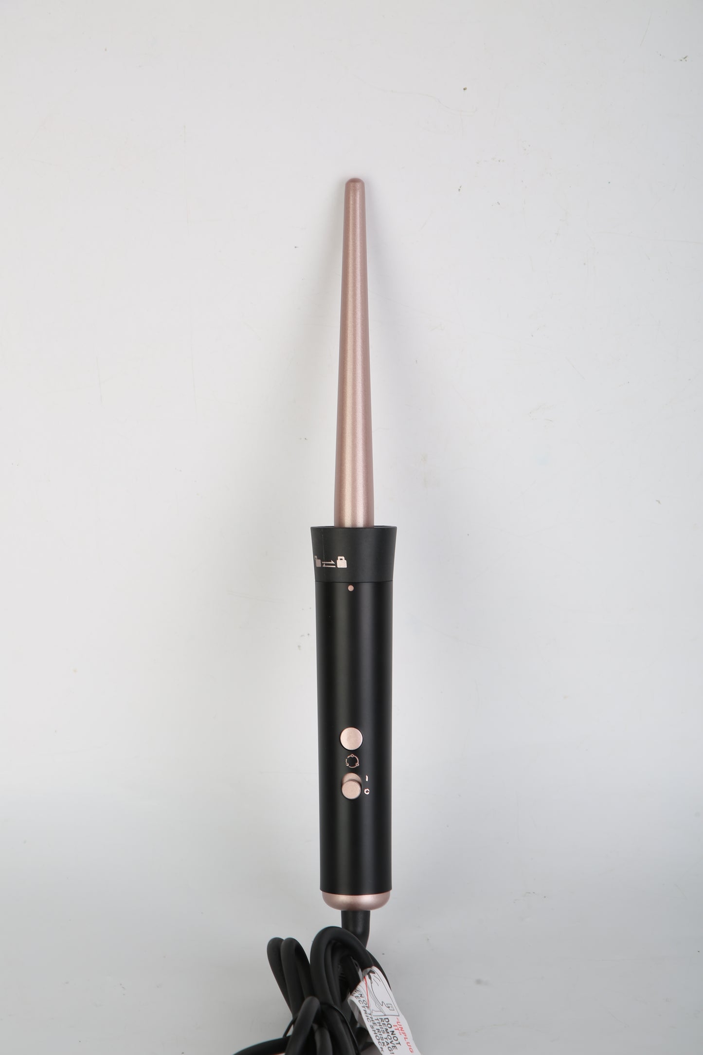 2 Type Options--1Pc 5 In 1 Curling Wand Hair Curling Iron Brush Anti-Tangle Hair Thermal Brush Curler With 4 Heating Levels 360 Degree Rotatable Cable 5 Interchangeable Barrels 2 Clips 1H Auto Off