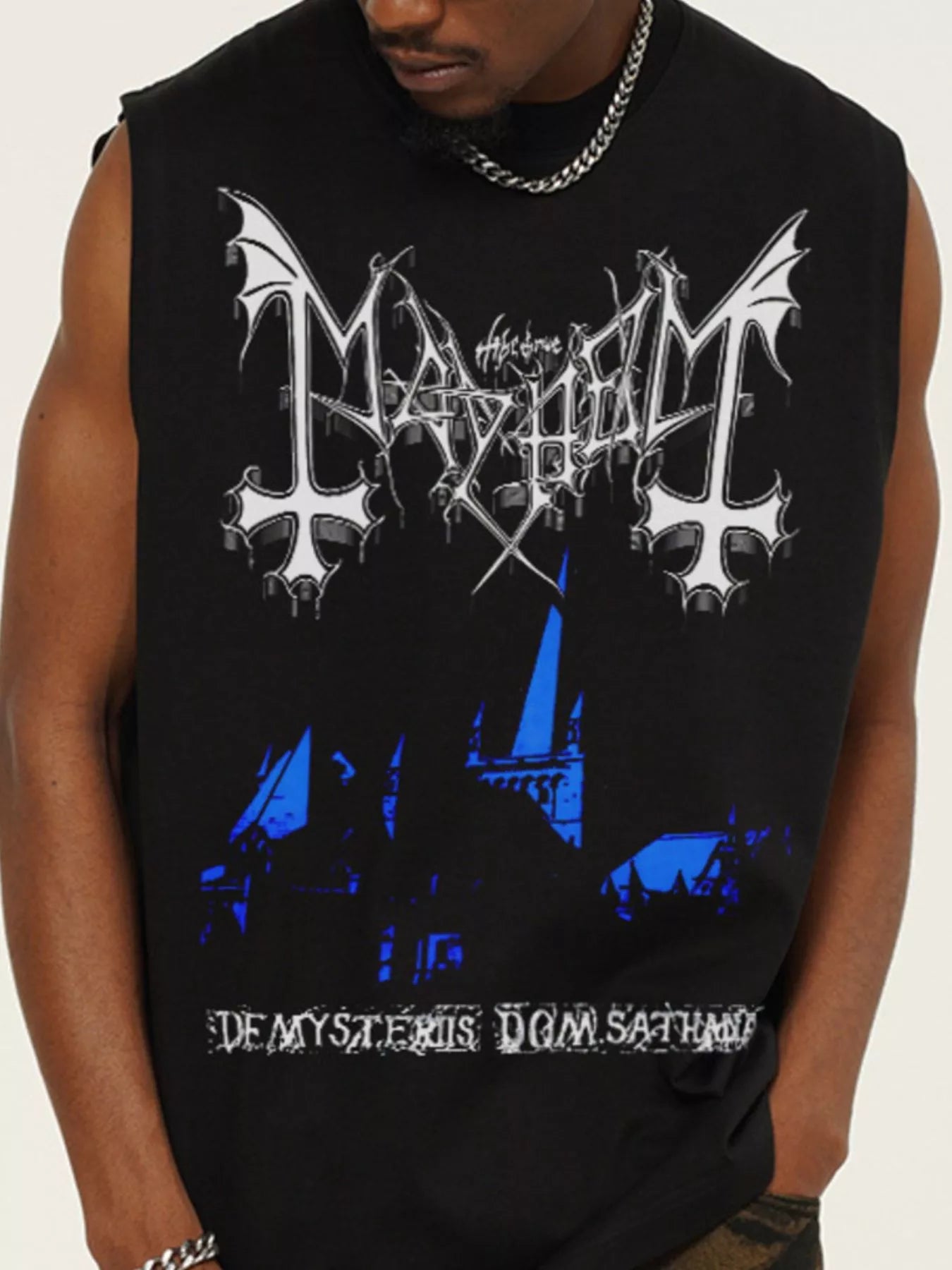 Men's Graphic Vintage Wash Tank Top
