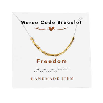 Morse code necklace alphanumeric couple personalized collarbone chain necklace
