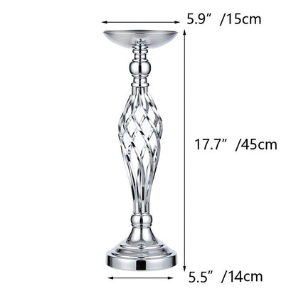 Table Candlestick Gold Iron Vase