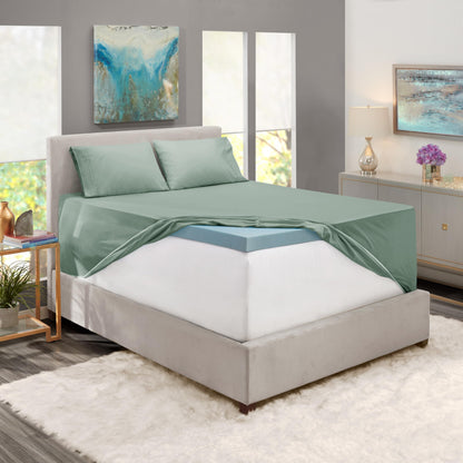 King Size Deep Pocket Sheet Set 6 Piece - Extra Deep Fitted Sheets 18-24 Inch Microfiber Linen
