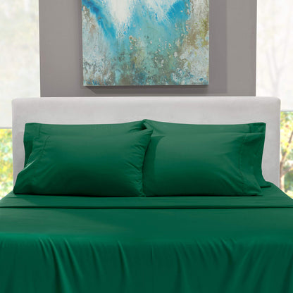 King Size Deep Pocket Sheet Set 6 Piece - Extra Deep Fitted Sheets 18-24 Inch Microfiber Linen
