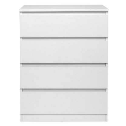 4-drawer Cabinet Without Handles, White