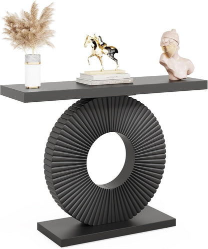 Console Table  Wood Entryway Table  Sofa Table