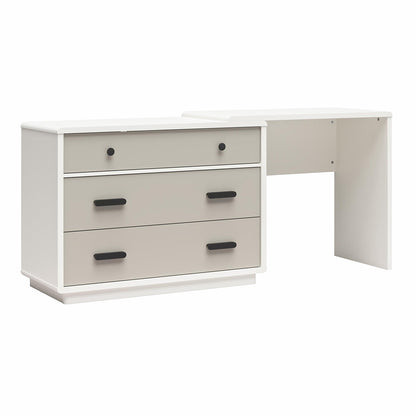 Valencia 3 Drawer Dresser And Desk
