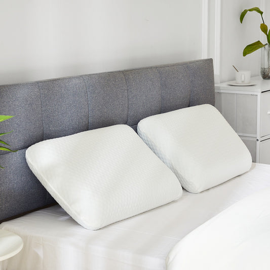 Memory Foam Pillow, Detachable Washable Pillowcase, Odorless, Ergonomic Pillow, Full Sleeping Position, Cervical Support Pillow