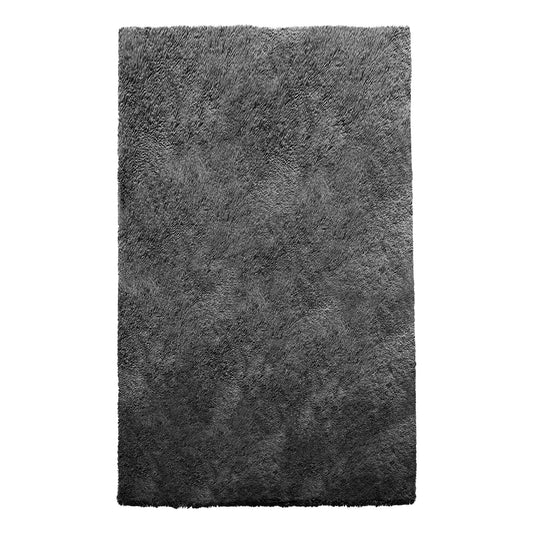 Indoor Plush Area Rugs, 5 X 8 Ft Soft Plush Carpet, Furry Shag Area Rugs For Living Room, Bedroom, Sunroom, Modern Home Decor Aesthetic, Non-Shedding, Non-Woven, Slip-Resistant, Dark Gray