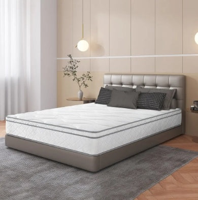 Full Size Mattress,10 Inch Hybrid Mattress In A Box With Gel Memory Foam,Individually Wrapped Pocket Coils Innerspring For Breathable And Durable Support, Made In USA, CertiPUR-US Certified