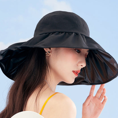 Wide Brim Sun Visor Hat