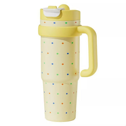 Large Capacity Water Bottle with Straw