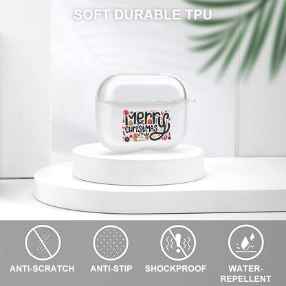 Transparent material Bluetooth Earbuds Case Cover for AirPods 3