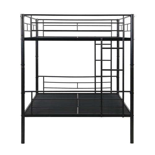 Full Over Full Metal Bunk Bed , No Box Spring Needed, Easy Assemble