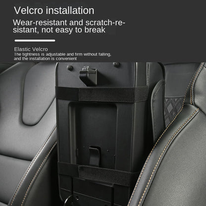 Car Armrest Pad Multi-functional Cup Holder Car Tissue Box Automotive Interior Leather Armrest Riser Pad