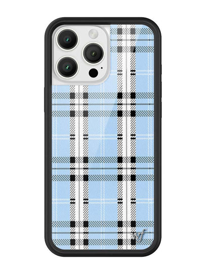 Plaid | Blue iPhone Case