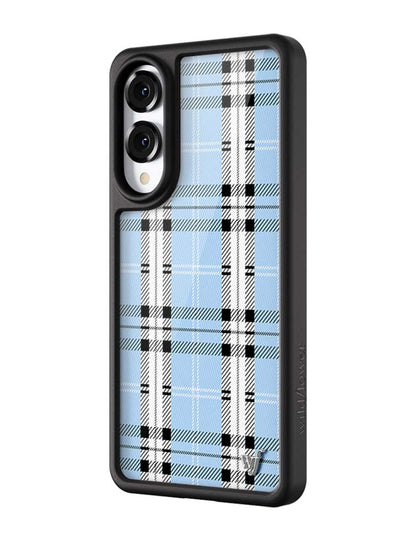 Plaid | Blue Samsung Galaxy Case