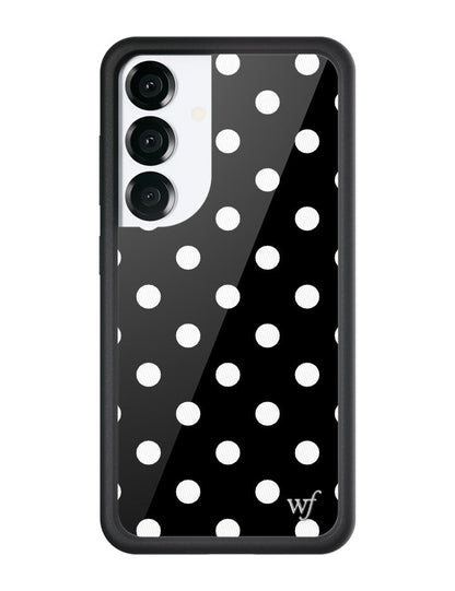 Polka Dot | Black and White Samsung Galaxy Case