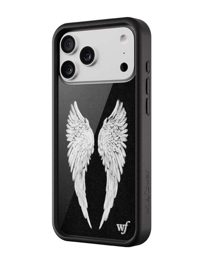 Angel Baby | Black iPhone Case