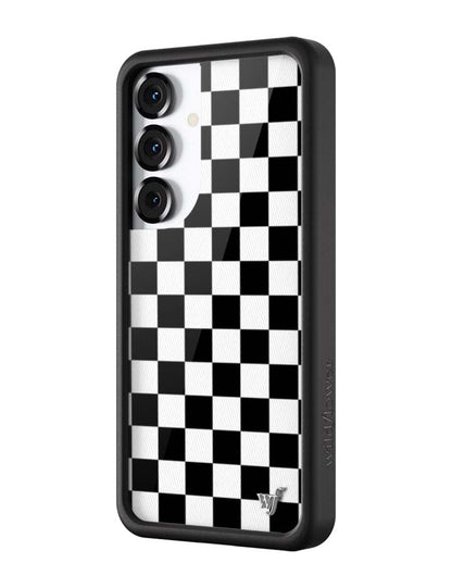 Checkers | Black Samsung Galaxy Case