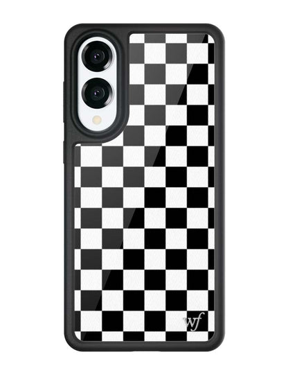 Checkers | Black Samsung Galaxy Case