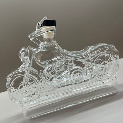 Motorcycle Whiskey Bottle High Borosilicate Glass Craft Beer Bottle Motorcycle Shape Bottle