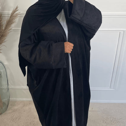 Middle East Dubai Türkiye Autumn Winter Daily Cardigan Dress