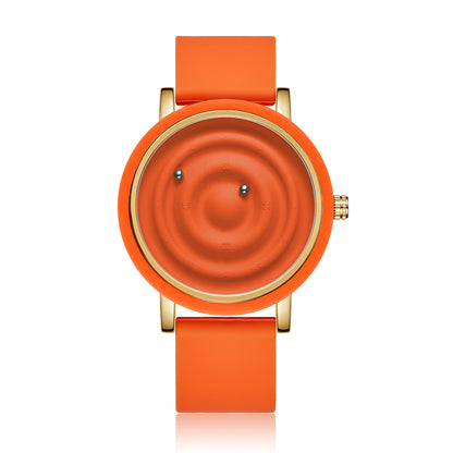 Fashion Silicone Watch Unisex Innovative Creative Trendy Floating Ball Watch