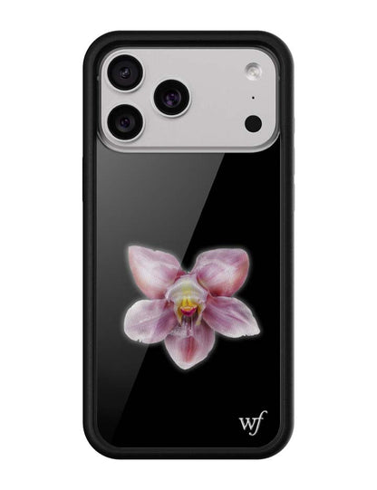 Orchid | Black iPhone Case