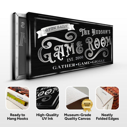 Personalized Game Room Sign II