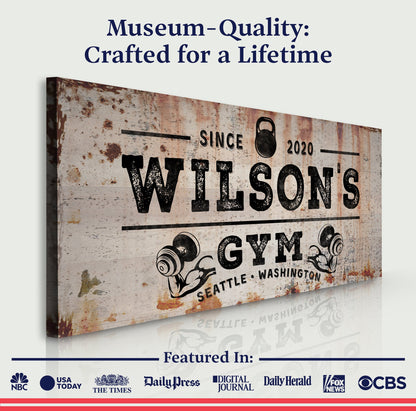 Gym Sign VI
