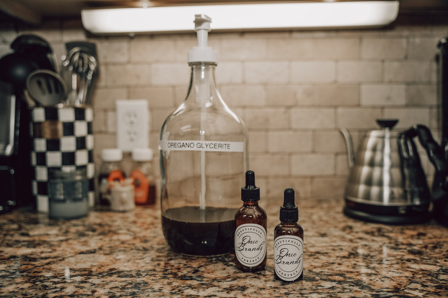 Onic Brands Elemental Oregano Glycerite Tincture