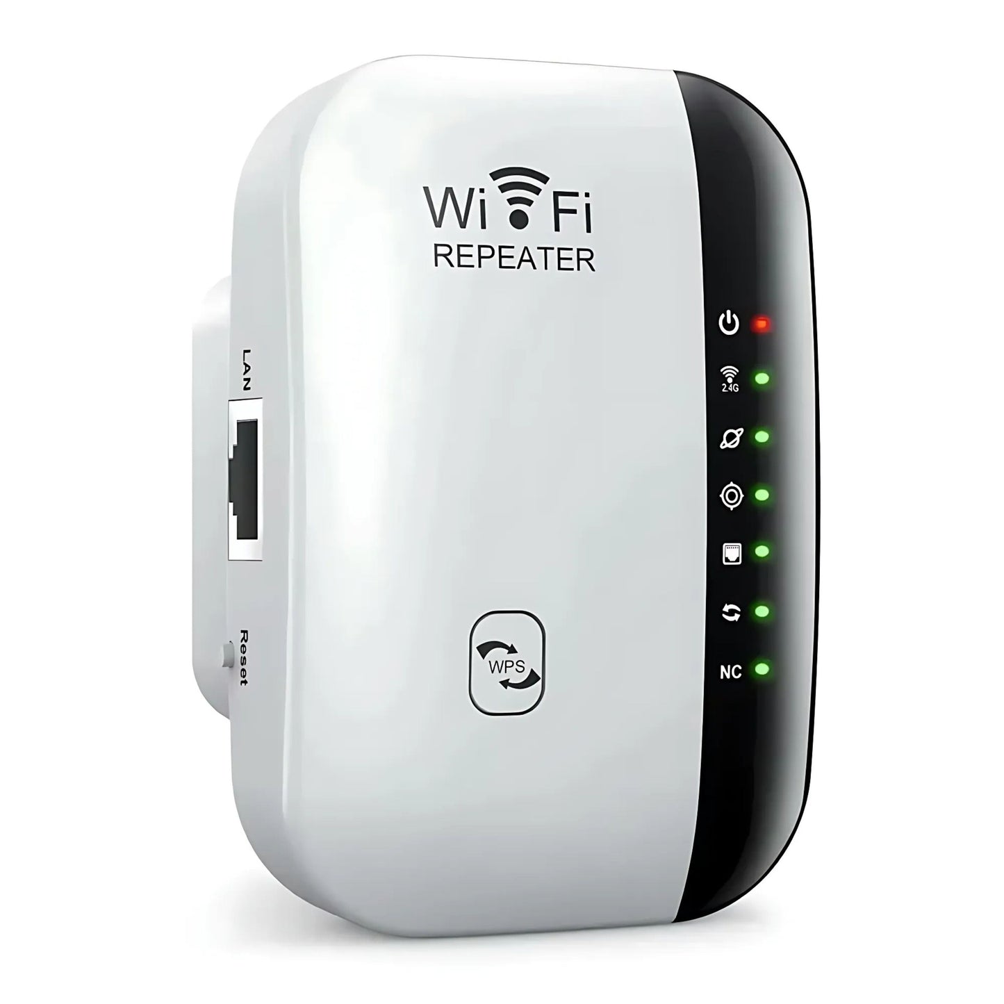 300Mbps WiFi Repeater – 2.4G Wireless Range Extender & Signal Booster