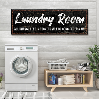 Laundry Room Sign II