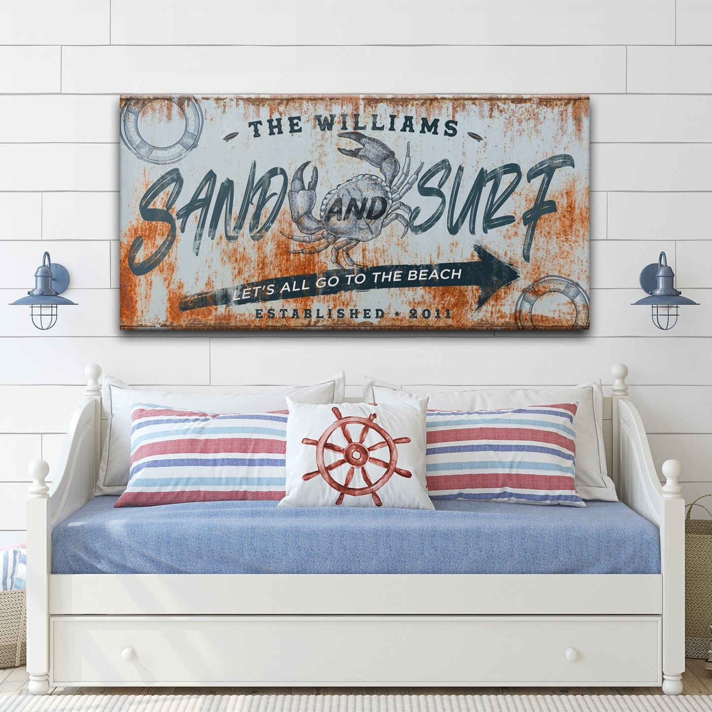 Sand And Surf Sign V