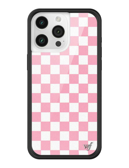 Checkers | Pink iPhone Case
