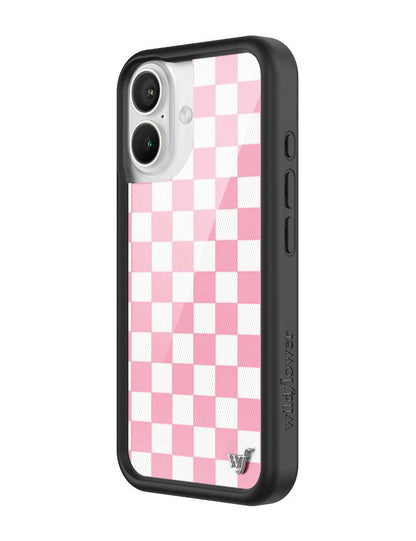Checkers | Pink iPhone Case