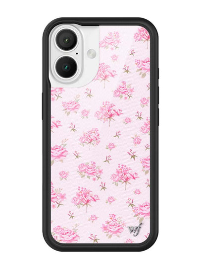 Forget Me Not Floral | Pink iPhone Case