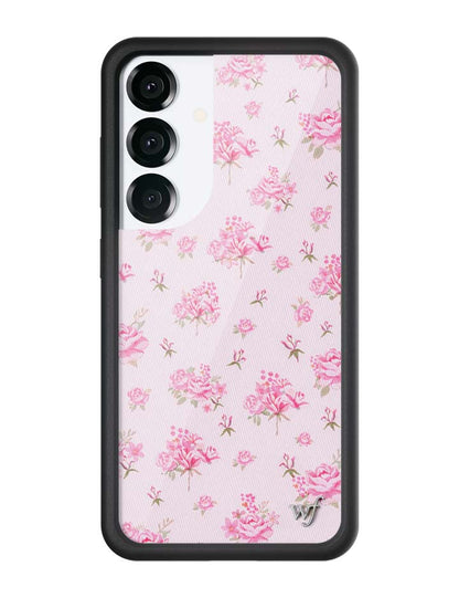 Forget Me Not Floral | Pink Samsung Galaxy Case