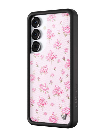 Forget Me Not Floral | Pink Samsung Galaxy Case