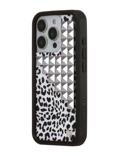 Snow Meow Stud iPhone Case