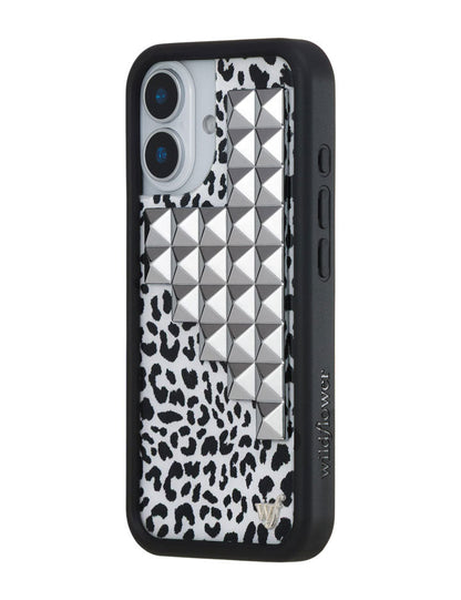 Snow Meow Stud iPhone Case